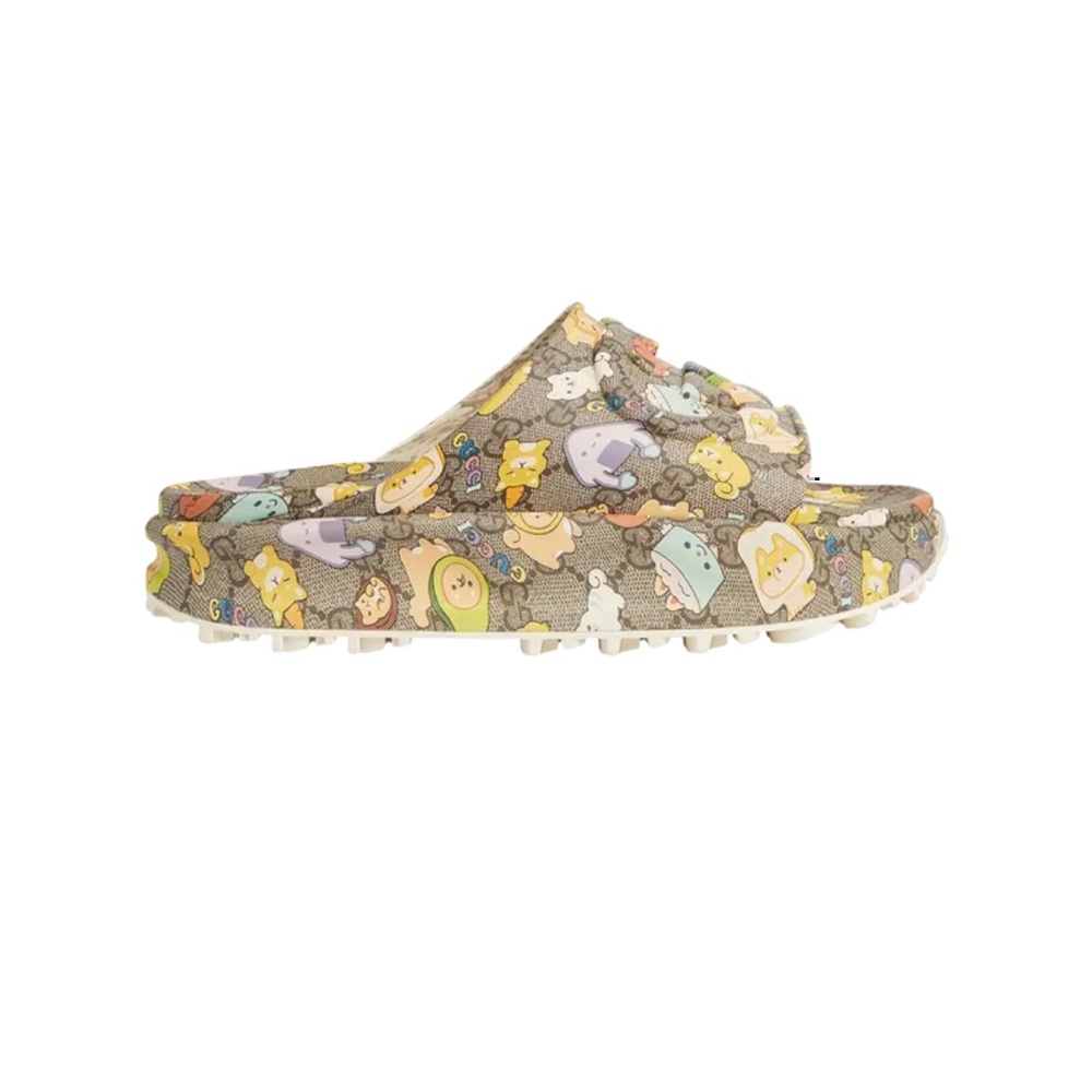 Gucci Pikarar slides size 37